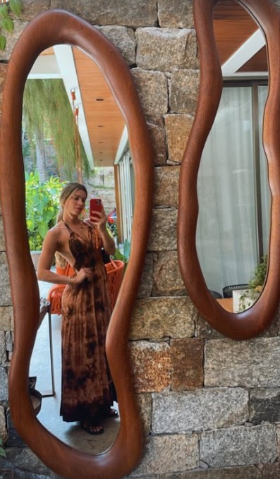 Detalhe dos espelhos — Foto: reprodução