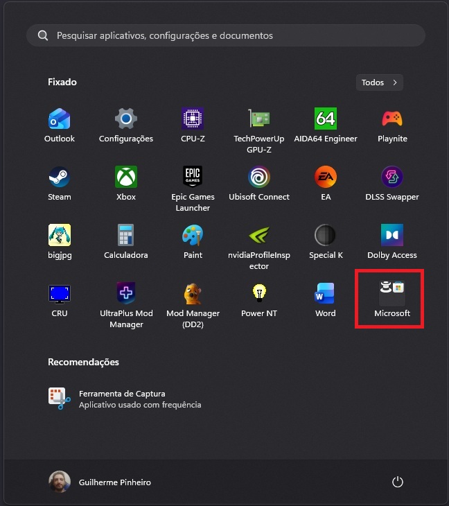 Como personalizar o Menu Iniciar no Windows 11