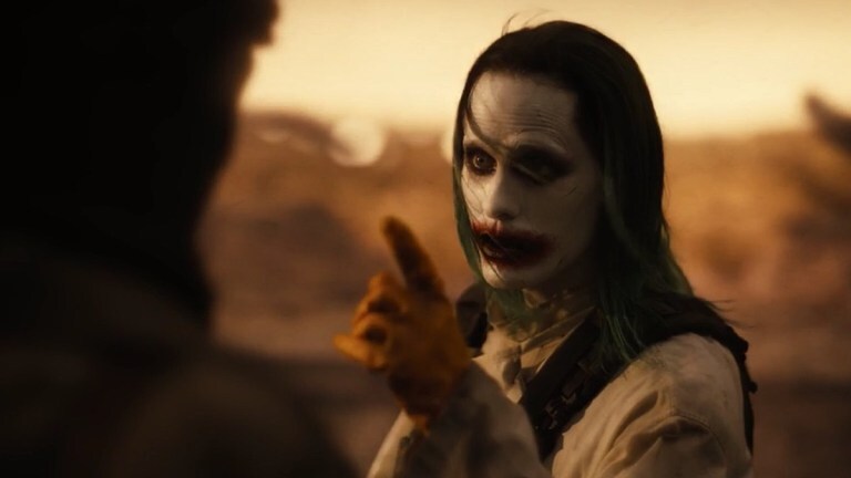 'Liga da Justiça': Zack Snyder surpreende ao revelar imagem inédita do Coringa de Jared Leto