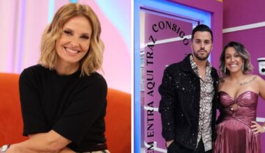 Cristina Ferreira e Pedro Jorge com Marisa