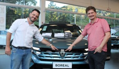 Renault Boreal chega a Concórdia em festa de lançamento. Espie! - Rádio Rural