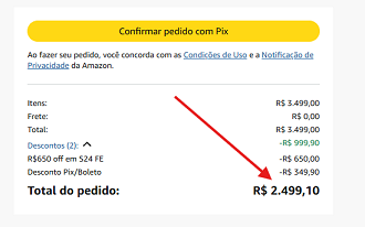 Testei o cupom: SAMSUNG650