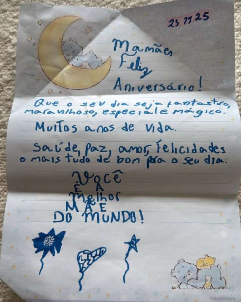 Carta de Maria Antônia para Taís Araújo