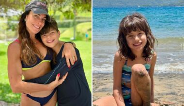 Lembra dela? Ex-Malhação, Joana Balaguer posa com a família durante feriadão em Angra dos Reis