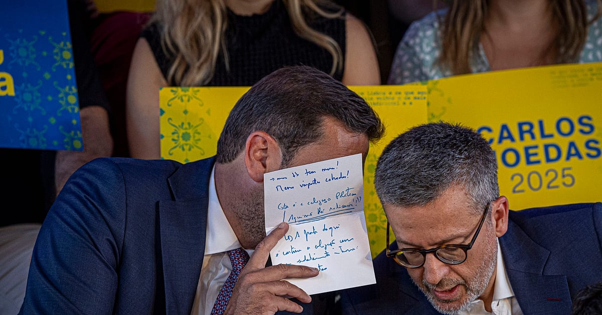 Chega sugere que Iniciativa Liberal bloqueou entrada no executivo de Carlos Moedas - Diário de Notícias