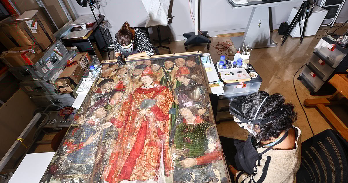 Painéis de São Vicente ganham nova vida no silêncio de um museu vazio