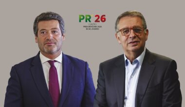 Ventura e Seguro com pouco a dizer um ao outro num debate que até teve Bangladesh