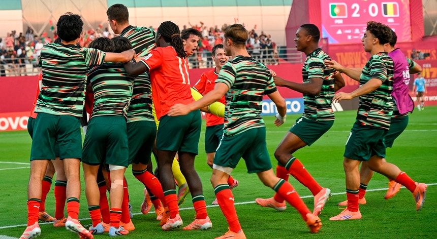 Mundial sub-17. Portugal vence Bélgica e apura-se para os oitavos de final