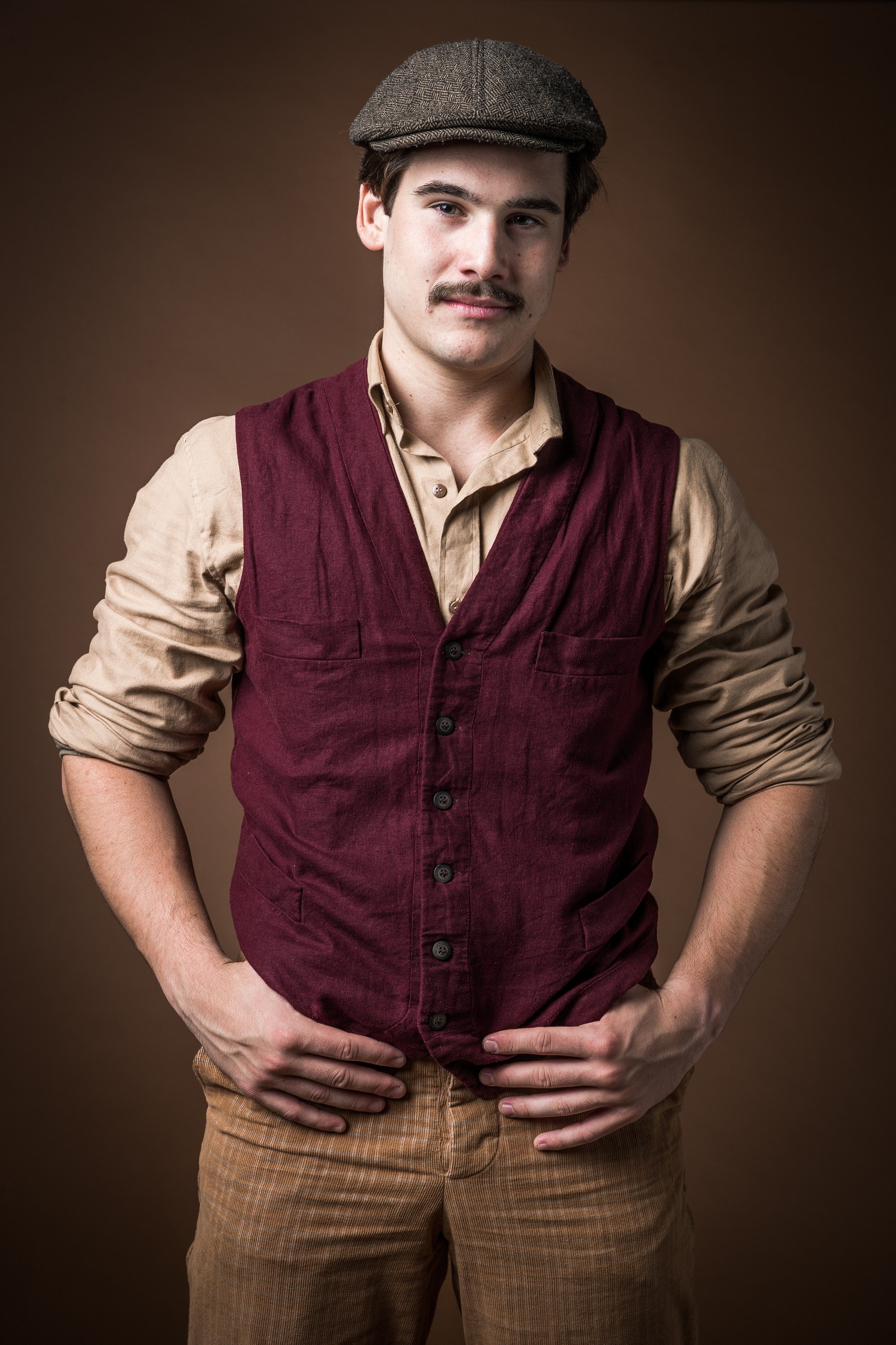 Nicolas Prattes em 'Éramos seis', em 2019 — Foto: Raquel Cunha/Globo