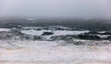 Agitação marítima. Todos os distritos costeiros sob aviso laranja
