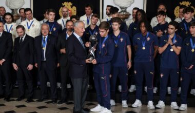 Campeões do mundo. Presidente da República vai condecorar jogadores dos sub-17 com a Ordem do Mérito