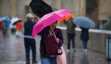 oito distritos sob aviso laranja