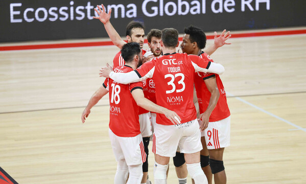 Benfica AA Espinho Jogo Campeonato Voleibol