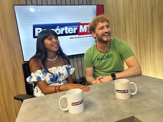 O ator e diretor Cassyo Anders e a atriz e produtora executiva Hai Mehinako compartilharam a experiência de gravar o documentário