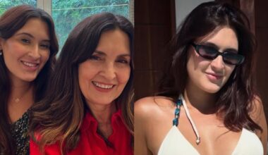 Fátima Bernardes e a filha, Bia Bonemer - Foto: Reprodução / Instagram @biabonemer