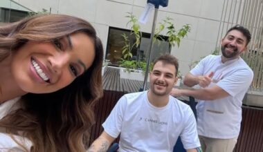 Filho de Patrícia Poeta recebe alta após quase dois meses de internação