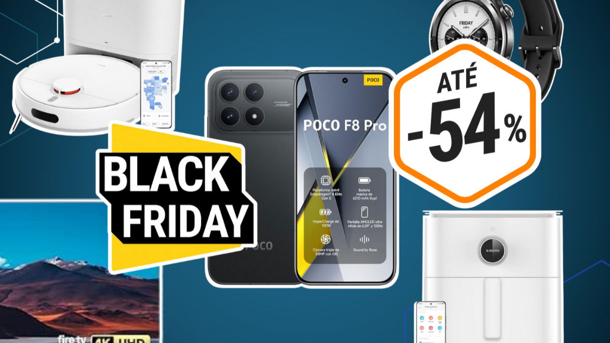 Fim de semana Black Friday: 5 ofertas Xiaomi que dão imenso jeito e com descontos até 54%
