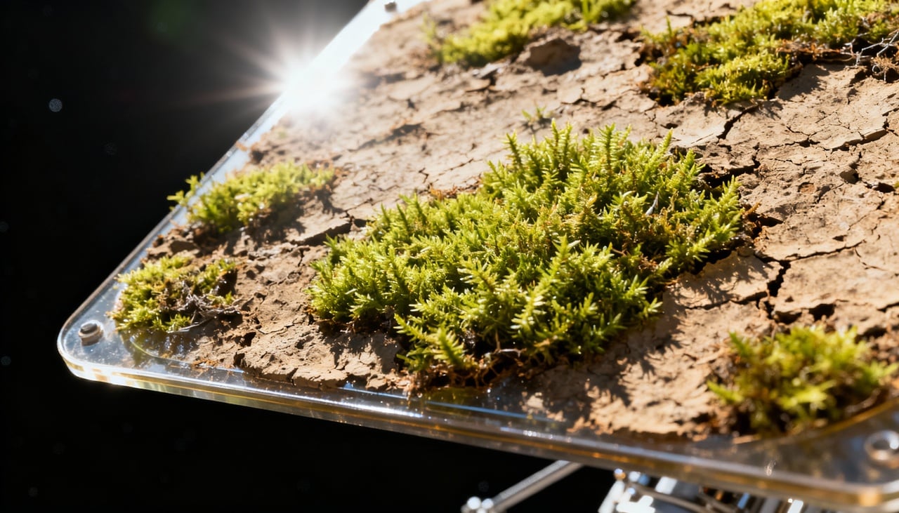O ambiente espacial apresenta desafios considerados incompatíveis com vida vegetal comum