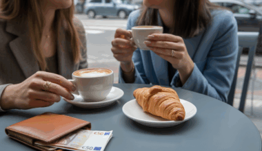 "Adeus, não volto mais": turista incrédula com o preço que pagou por um café e um croissant nesta capital europeia