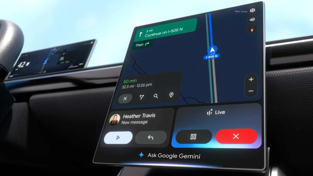Android Auto Gemini Google IA