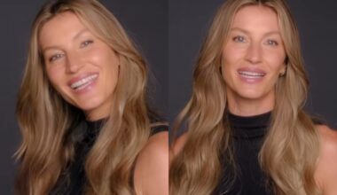 Gisele Bündchen adota penteado da Geração Z e o look está dando o que falar