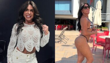 Gretchen fala sobre retoque no bumbum e rotina de treino