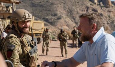 guy ritchies in the grey footage reaction video cinemacon 2024