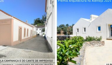 Prémio de Arquitetura do Alentejo distingue dois projetos em Odemira