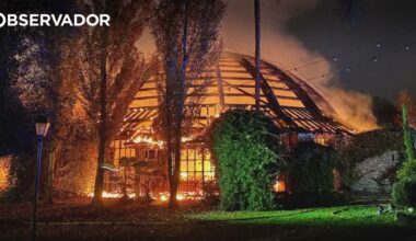 Fogo consome famosa cúpula do Mas Marroch dos irmãos Roca – Observador