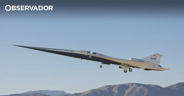 NASA. Aeronave supersónica silenciosa voa pela primeira vez – Observador