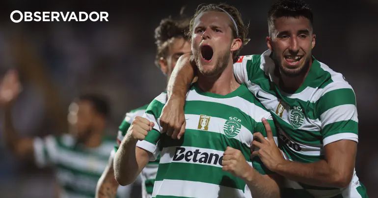 Na noite dos recordes, Morten ofereceu o brinde aos colegas – Observador