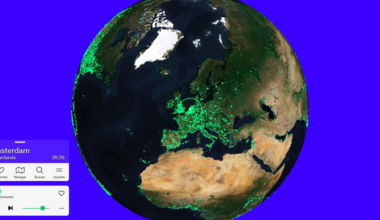 Ouvi rádios do mundo todo com o Radio Garden — e foi isso que eu achei