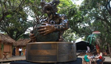 O que significa a estátua dragão-onça que a China deu ao Brasil na COP30 | COP30 Amazônia