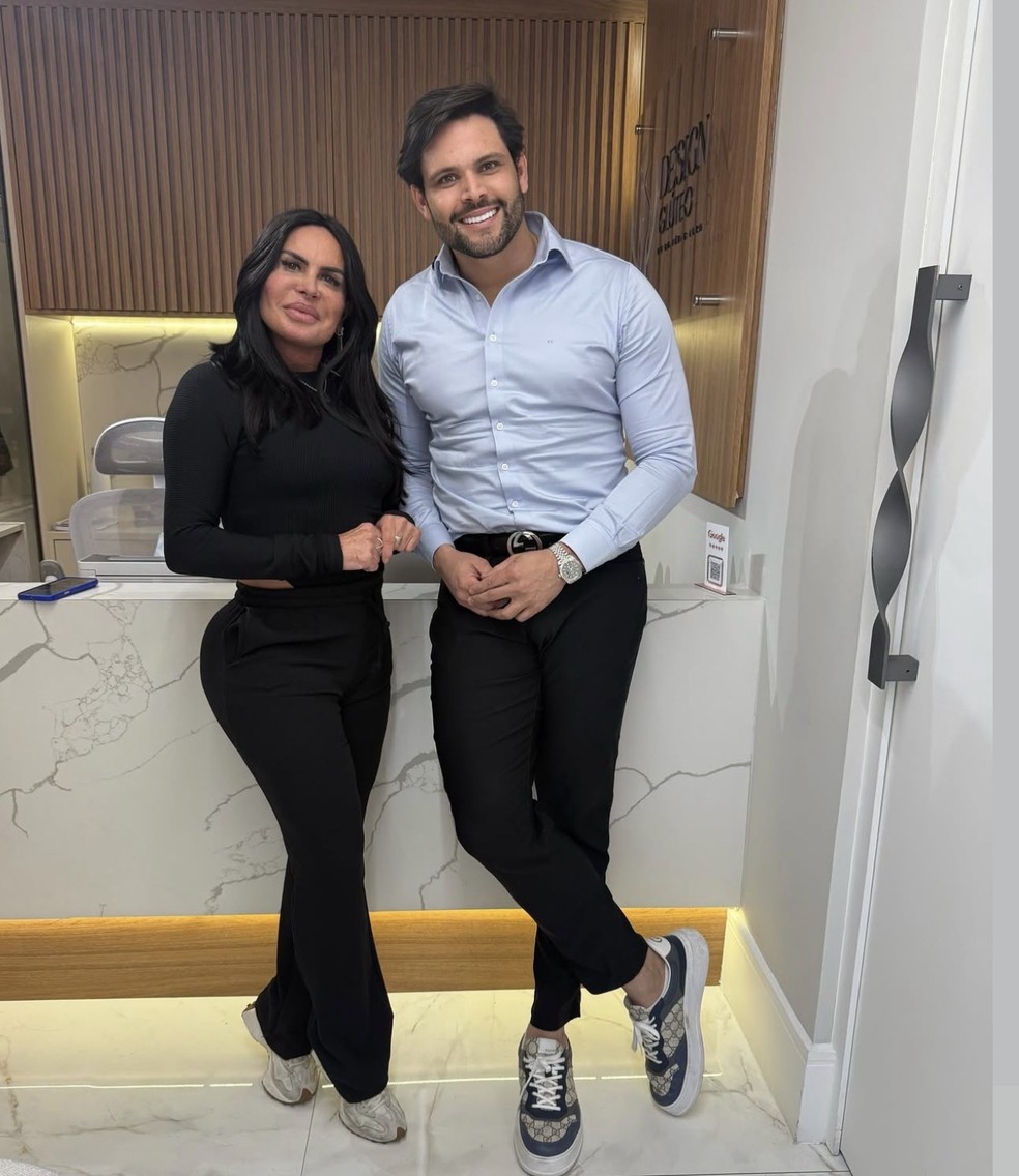 Gretchen falou sobre corpo, treino e procedimentos — Foto: Divulgação