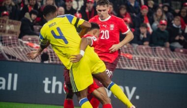 Suíça goleia Suécia e só desastre vai impedir apuramento - zerozero.pt