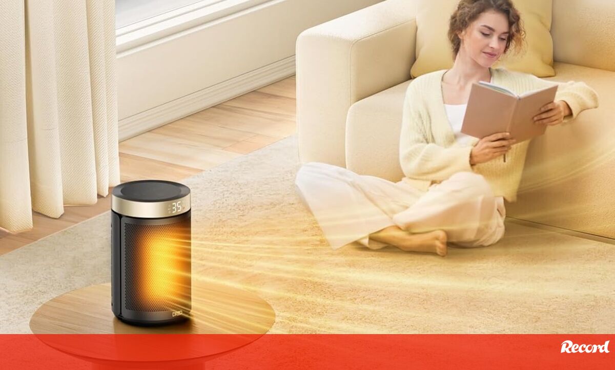 Este é um aquecedor cerâmico de baixo consumo que vai ser o seu melhor amigo no tempo frio - Indica