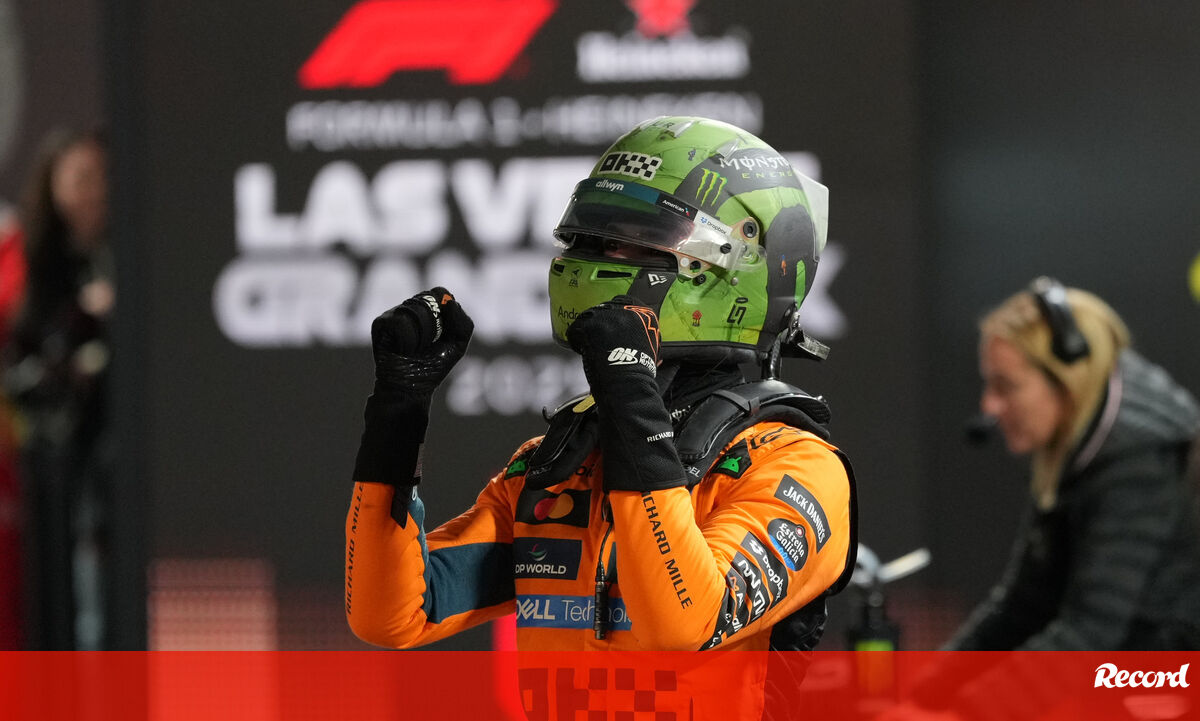 Norris parte na pole position para o Grande Prémio de Las Vegas de Fórmula 1 - Fórmula 1