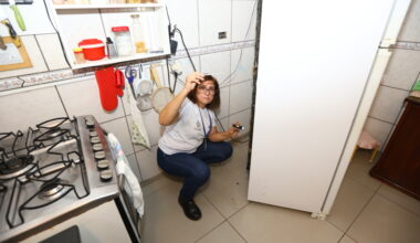 Agentes de Combate à Dengue iniciam Operação com Tablets. Foto: Claudio Vieira/PMSJC 28-02-2025