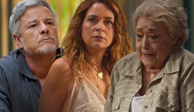 Jaques (Marcello Novaes), Filipa (Claudia Abreu) e Rosa (Suely Franco), personagens da novela Dona de Mim