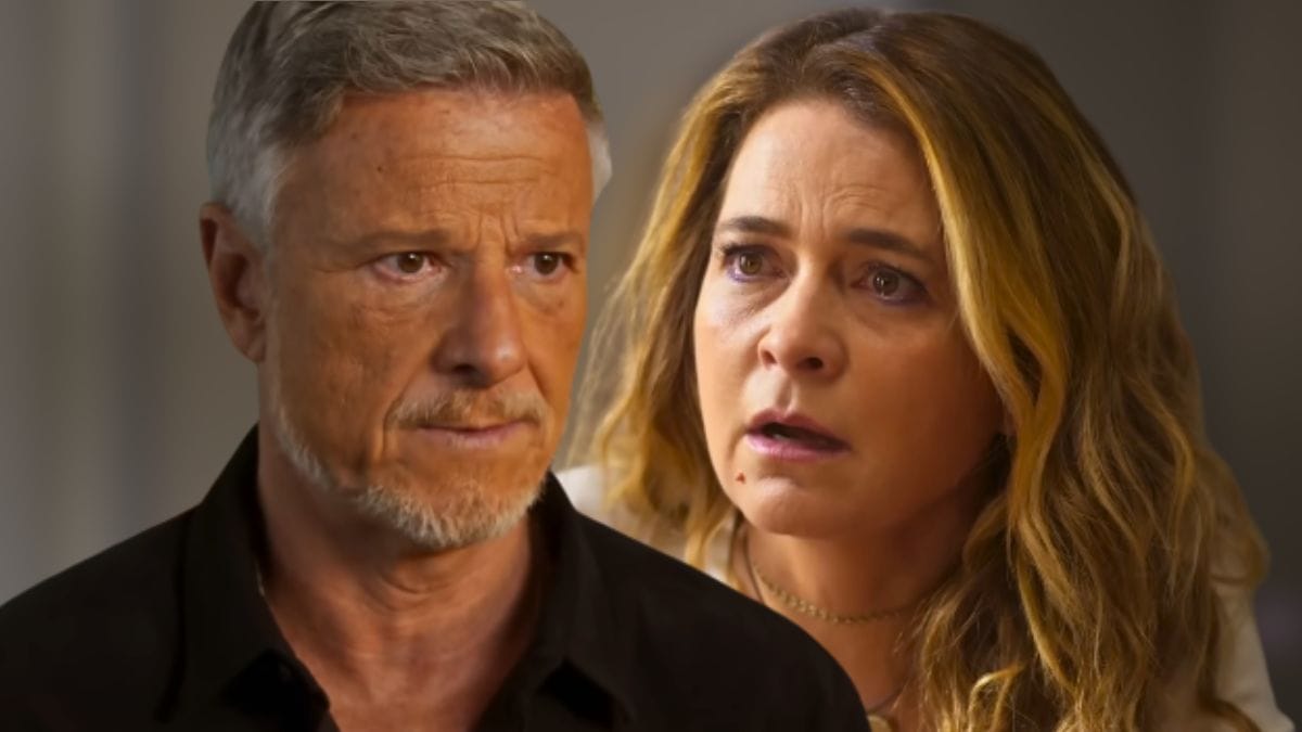 Marcello Novaes é Jaques e Claudia Abreu é Filipa na novela Dona de Mim