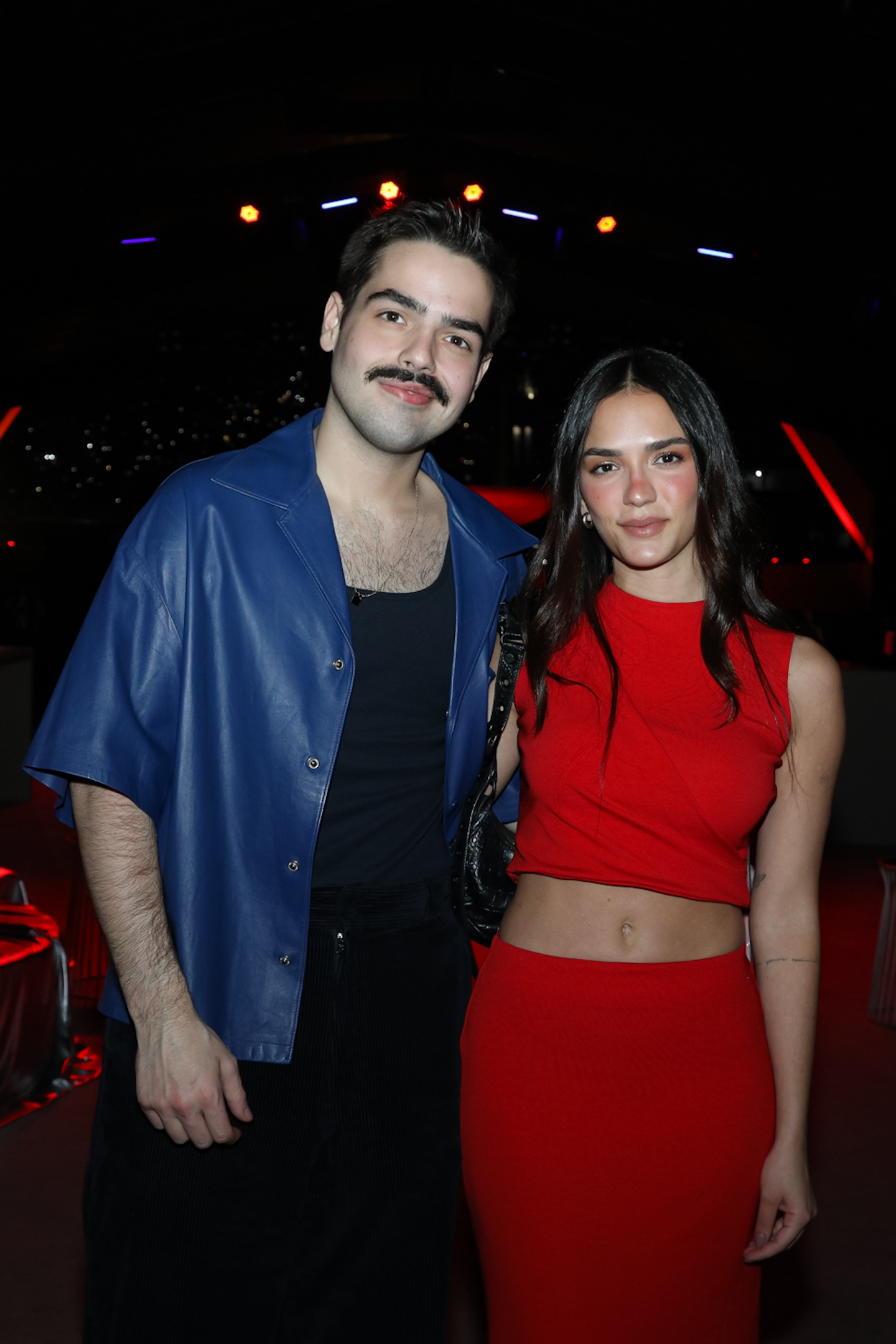 João Silva e a namorada