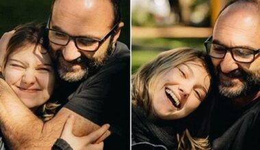 Joelson Veloso e a filha, Isabel Veloso