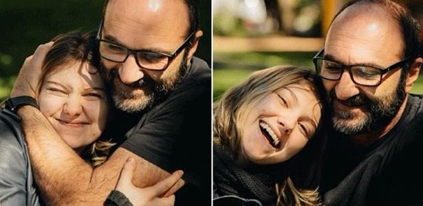 Joelson Veloso e a filha, Isabel Veloso