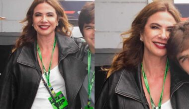 Luciana Gimenez com o filho caçula