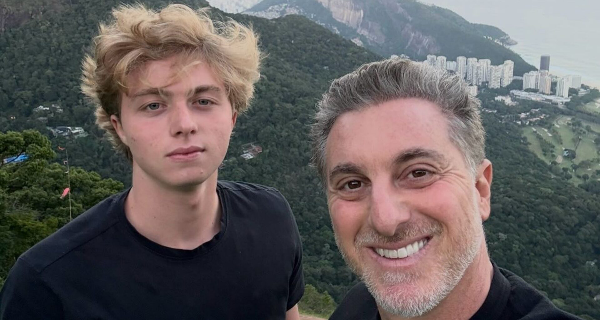 Luciano Huck comemora o aniversário do filho