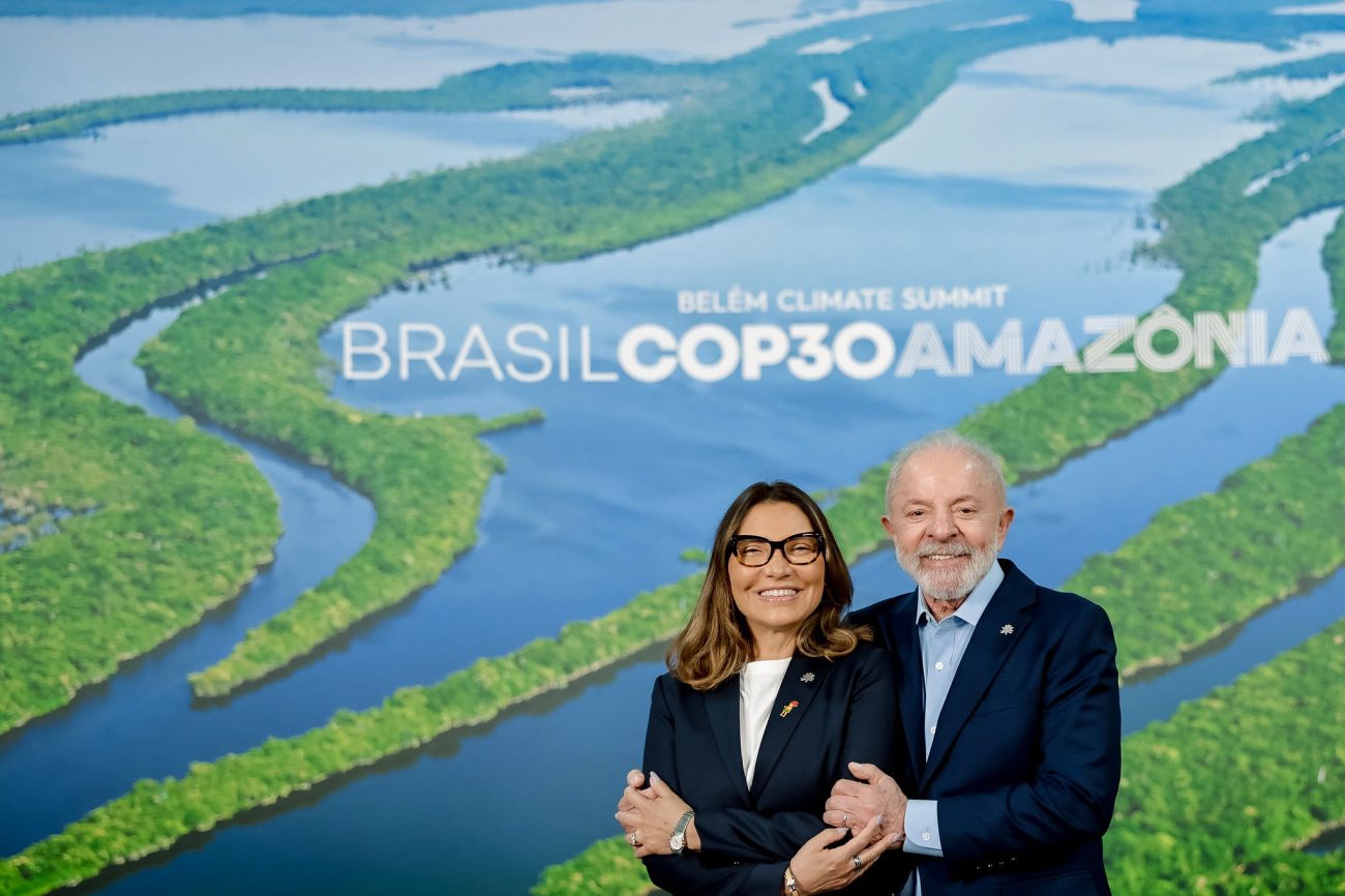 Janja e Lula na COP 30Foto: Ricardo Stuckert/PR/ND