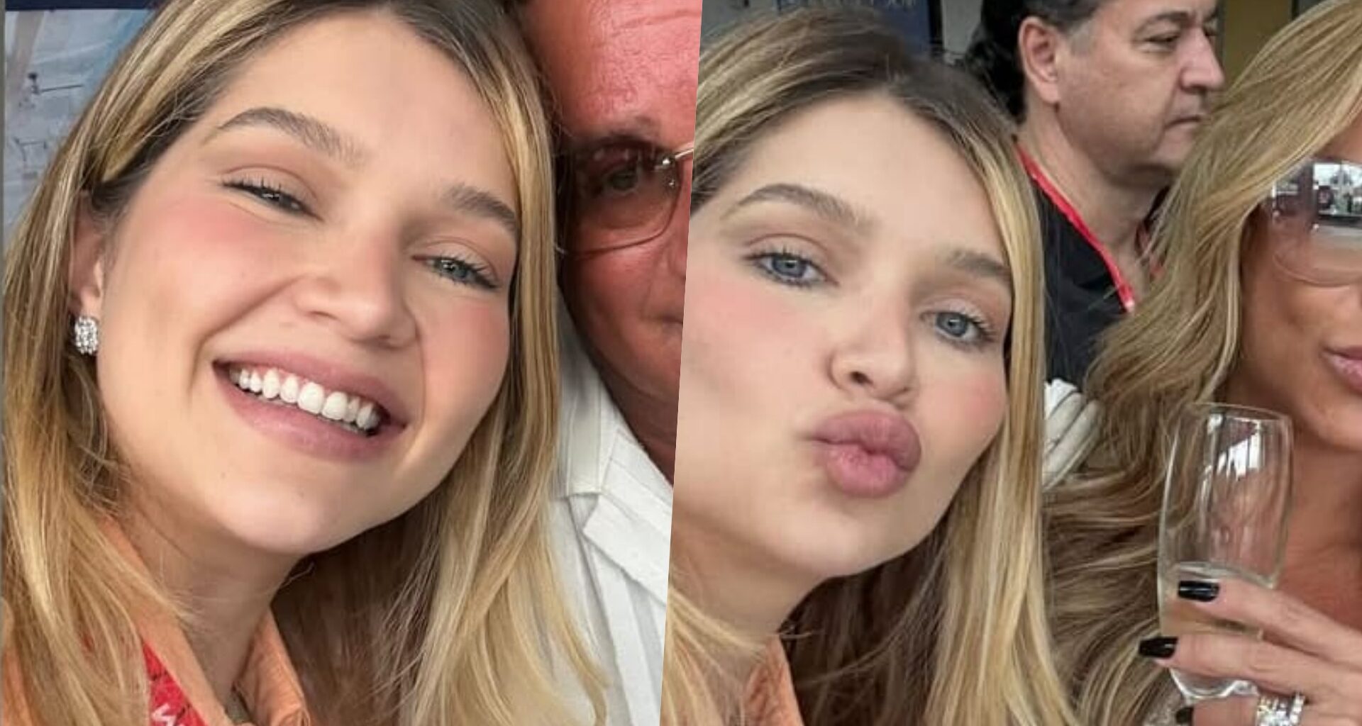 Lyandra Costa com Leonardo e Poliana