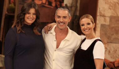 Maria Botelho Moniz, Cláudio Ramos e Cristina Ferreira