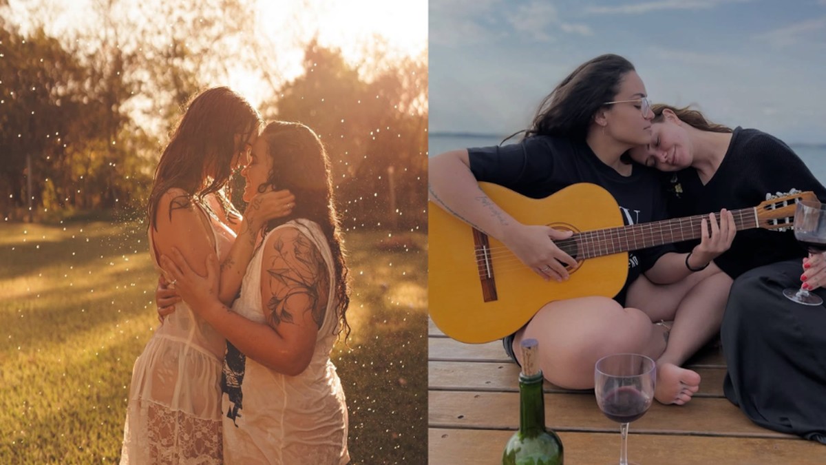 Marcela McGowan celebra 5 anos de relacionamento com Luiza Martins: 'Primeiro beijo mágico'