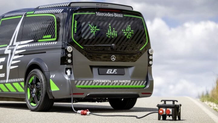 Concept van ELF (Experimental Lade Fahrzeug) da Mercedes-Benz